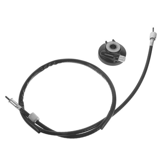 GETAJGHSD 1 Set Speedometer Drive Cable Aluminum Alloy Black for Motorcycle Speed Monitoring
