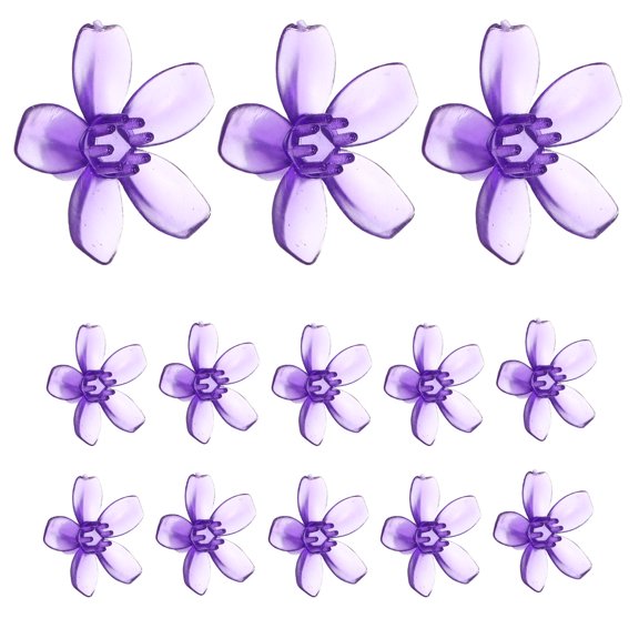 GETAJGHSD 100Pcs Cherry Blossom String Light Lamp Shades Plastic Replacement Covers for Party Lighting