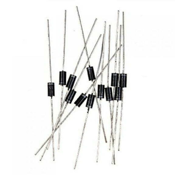 GETAJGHSD 100Pcs In4007 1A Rectifier Diode 1000V Inline Package Suitable for Electronics