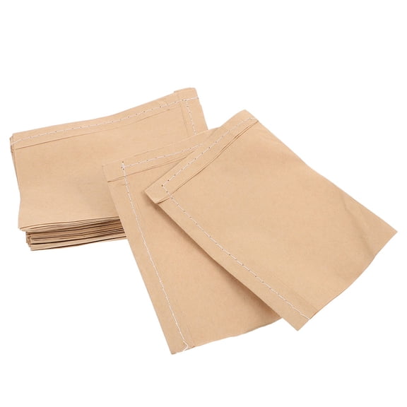 GETAJGHSD Bag Kraft Paper Packaging Pouches Khaki 100pcs