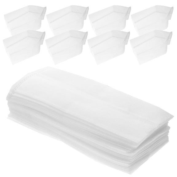 GETAJGHSD 100-Pack White Non-Woven Fabric Plant Growing Bags for Vegetables Potatoes Tomatoes Gardening