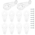 thumbnail image 1 of GETAJGHSD Mirror Clips Metal Transparent 100Pcs 1.0In X 0.4In X 0.3In, 1 of 8