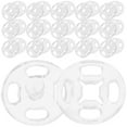 thumbnail image 1 of GETAJGHSD 100pcs Clear Snap Fasteners for Clothing, Resin Coat Snaps for Sewing, Craft Making Supplies and Accessories, 1 of 8