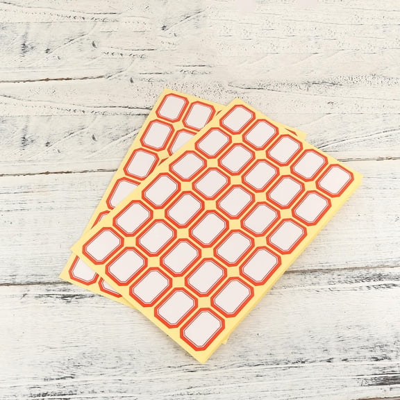 GETAJGHSD 10Pack of Sticker Tags Labeling Name Sticker Coated Paper Blue for Activity