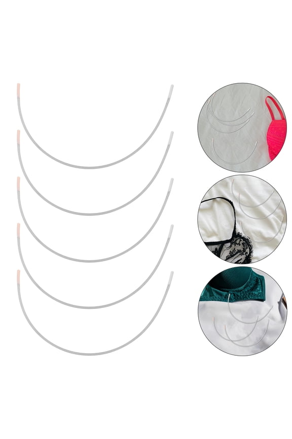 10Pairs Underwire Steel Rings for Bra and Underwear Accessories Simple Installation
