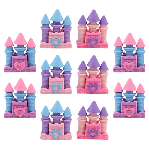GETAJGHSD 10Pcs Adorable Erasers Assorted Creative Erasers for Home Use