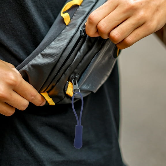 GETAJGHSD 10Pcs Zipper Pull Extender Blue Zipper Pulls for General Users Outdoor Camping