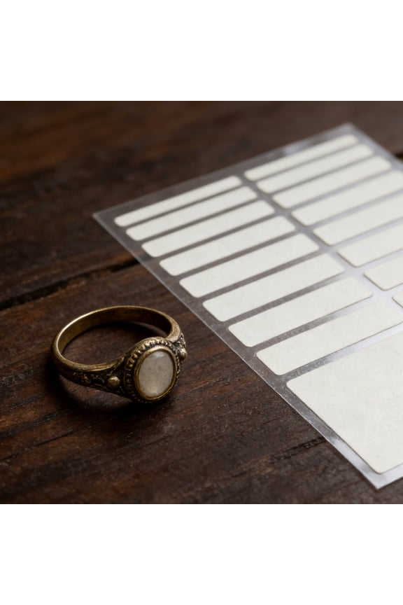 10Pcs Clear Silicone Ring Spacers for Ring Size Adjuster Secure Fit for Loose Bands