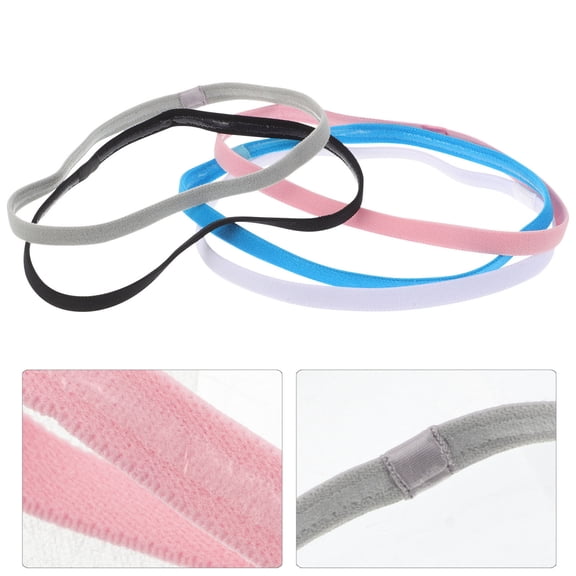 GETAJGHSD Breathable Athletic Headband Assorted Color Unisex for Multiple Sports 10Pcs