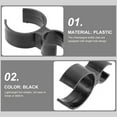 thumbnail image 1 of GETAJGHSD 10Pcs Reusable Black Wine Bottle Single Clip for Pouring Control, 1 of 7