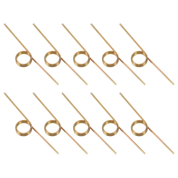 GETAJGHSD 10Pcs Metal Torsional Springs for Trash Bucket Lid Repair Multi Compatible Sturdy Springs