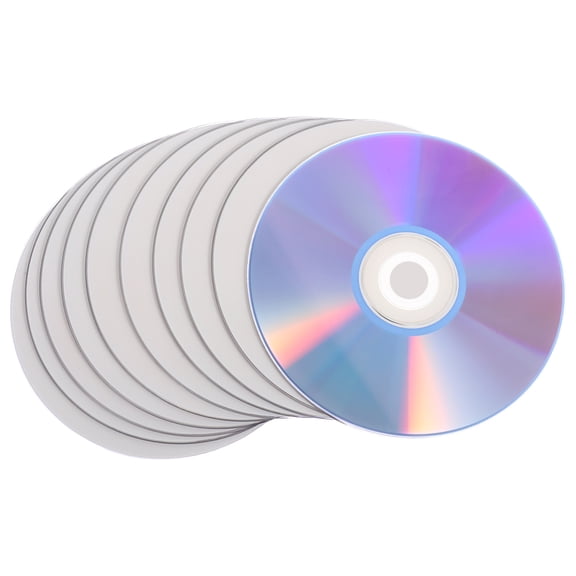 GETAJGHSD 10Pcs Printable Dvd-R Discs Writable for Professional Data Duplication and Storage