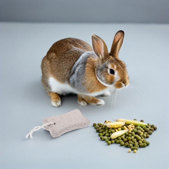 GETAJGHSD 10Pcs Rabbit Chewing Block and Hamster Grinding Stone Set Durable Small Animal Teeth Chew