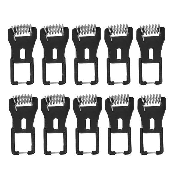 GETAJGHSD 10Pcs Black Light Clips for Recessed Lighting Durable Spring Mounting Accessories