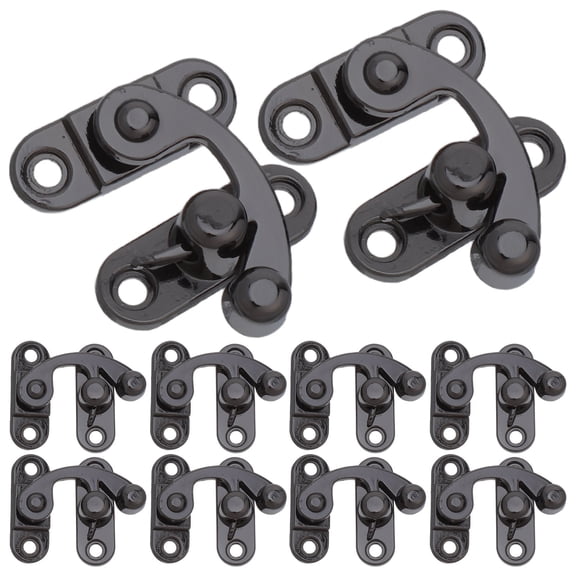 GETAJGHSD 10Pcs Retro Zinc Alloy Small Box Latches Hardware for Secure Closure on Decorative Cabinets