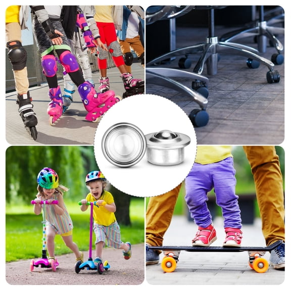 GETAJGHSD Ball Transfer Rollers 10Pcs Stainless Steel Bearing Casters For Retail Store Displays