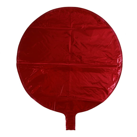 GETAJGHSD 10Pcs Round Helium Balloons Red Foil Balloons for Wedding and Party Use