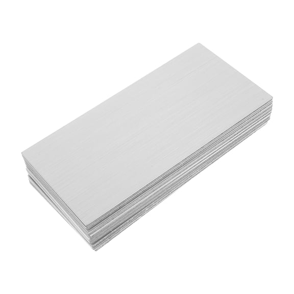 GETAJGHSD 10Pcs Aluminum Peel and Stick Wall Tiles for Kitchen and Bathroom Backsplash Decoration