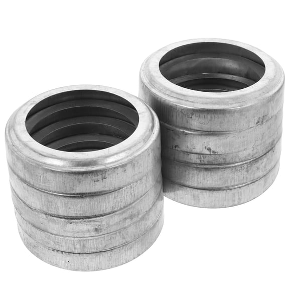 GETAJGHSD 10Pcs Plated Silver Column Wrap Post Cover Skirt for Porch Fence Deck Handrail