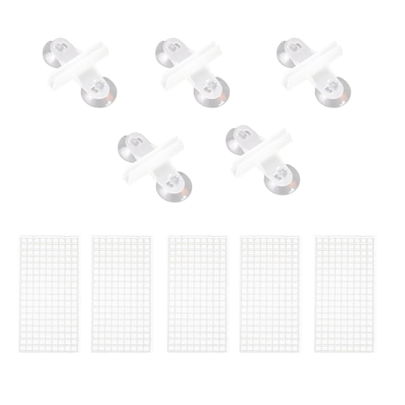 GETAJGHSD Fish Tanks Bottom Isolation Plate White 10Pcs