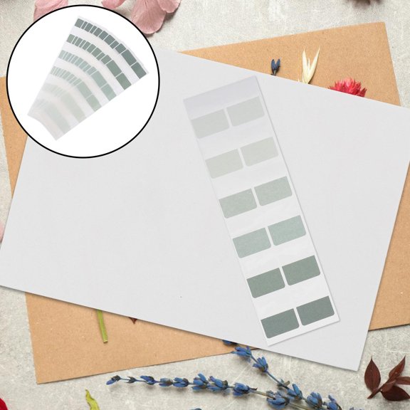 GETAJGHSD 1200Pcs Paper Sticky Tabs Light Green Writable Index Tabs for Organizing Notebooks and Files