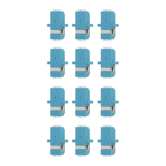 GETAJGHSD Optical Coupler Fiber Optic Flange Assorted Color 12Set