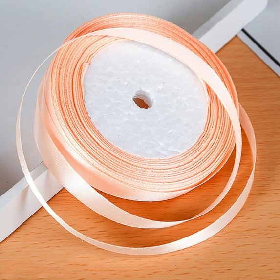 GETAJGHSD 15 Rolls Satin Ribbon Bulk Ribbon for Bow Making Assorted Color for Crafters