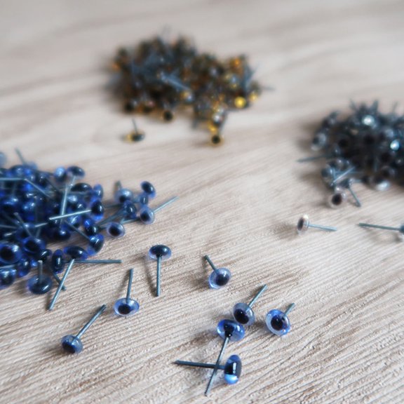 GETAJGHSD 150 Pairs Googley Eyes Assorted Color Craft Eyeballs for Children and DIY Lovers Use