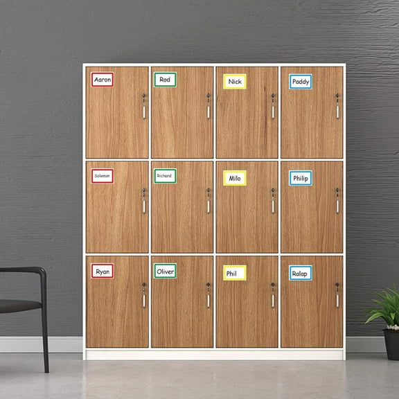 GETAJGHSD Name Tag Labels Label Sticker Paper 2 Roll 150Pcs