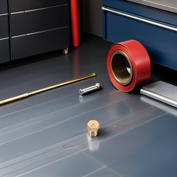 GETAJGHSD 15Pcs Brass Gas Burner Nozzles Replacement Parts for Household Stove with Easy Installation