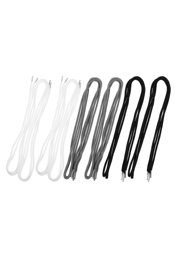 18-Piece Assorted Color Drawstring Cords Replacement for Sweatpants, Hoodies, Jackets, Shoes and More