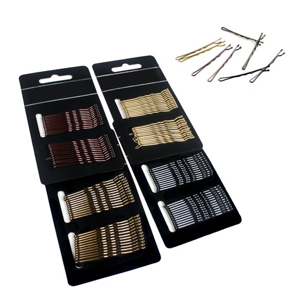 GETAJGHSD 192Pcs Bangs Hair Clips Assorted Color Tough Steel Wire Hair Accessory for Secure Hold