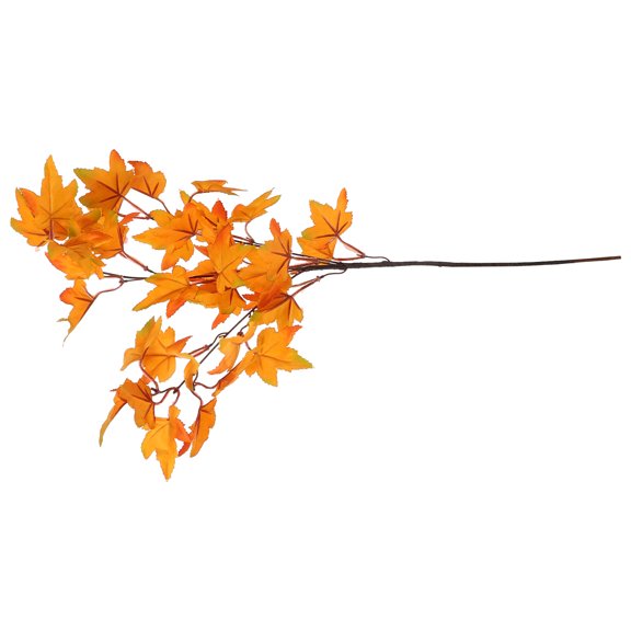 GETAJGHSD Realistic Faux Fall Maple Leaf Branch for Tsgiving Table Centerpiece and Rustic Farmhouse Decoration