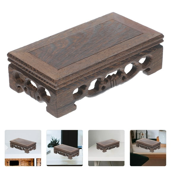 GETAJGHSD Stand for Sculpture Display Oriental Brown Adults Retail Stores 1Pcs