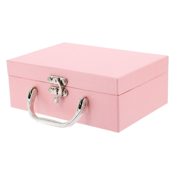 GETAJGHSD 1Pack Mini Suitcase Party Favor Box Pink 17.00X12.00X6.50CM For Gifting Various Occasions Home Use
