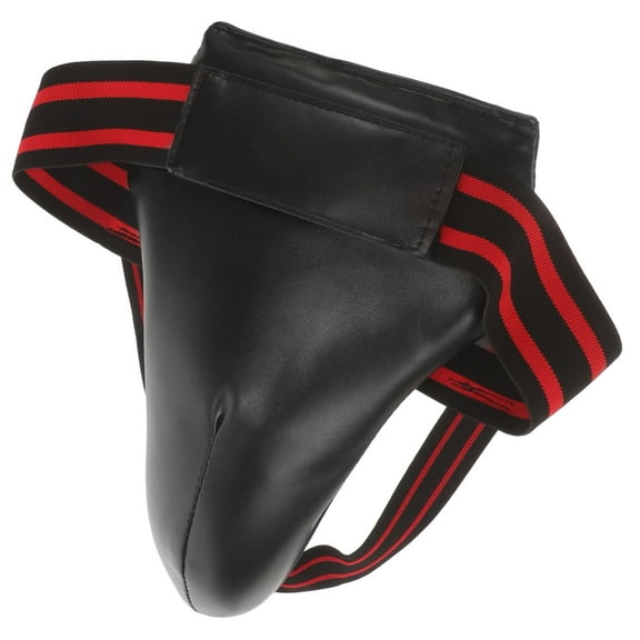 GETAJGHSD 1Pack Reusable Crotch Protector Black Pu Eva Sponge for Men Women Groin Protection