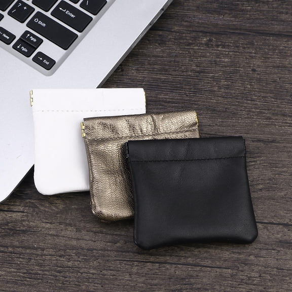 GETAJGHSD 1Pack Soft Earpiece Pouch for Earphones with Automatic Closure 8.50X7.50X0.30CM