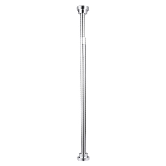 GETAJGHSD 1Pack Spring Tension Rod 60x2x2in Stainless Steel Adjustable Length for Schools and Clinics Clothes Drying