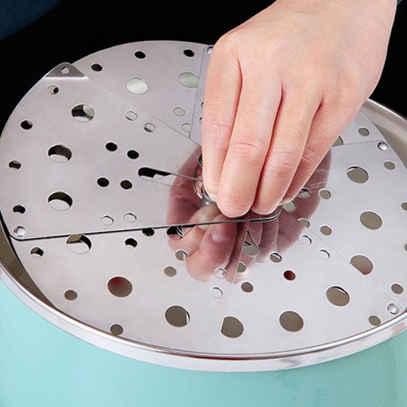 GETAJGHSD 1Pc Adjustable Stainless Steel Spill Stopper Cover with Vent Holes for Pot Overflow Control