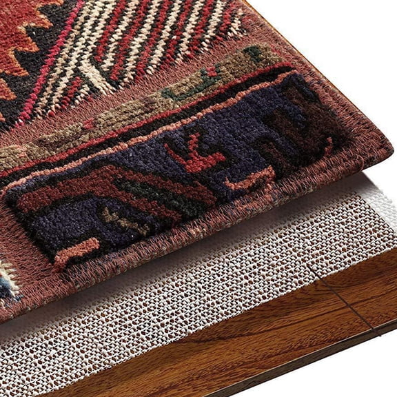 GETAJGHSD 1Pc Beige Floor Mat Non-Skid Pad with Mesh Design for Home Sofa Mattress Use