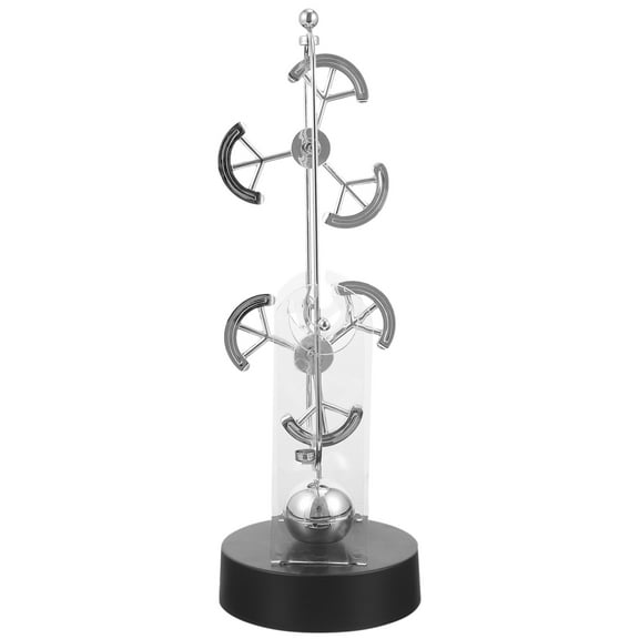 GETAJGHSD 1Pc Silver Perpetual Model Desk Ornament for Outer Space Themed Rooms