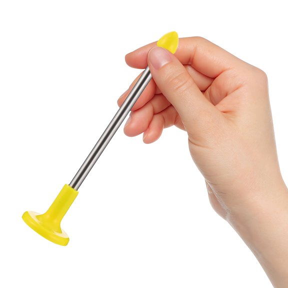 GETAJGHSD 1Pc Golf Swing Alignment Aid Rod Stainless Steel with Magnetic Aiming Tool