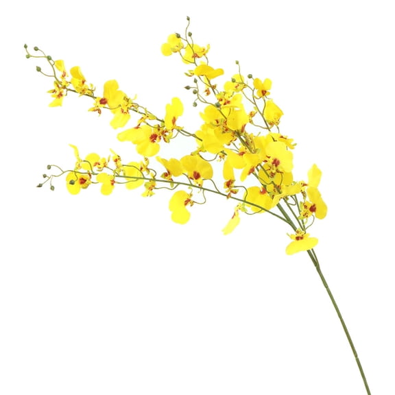GETAJGHSD 1Pc Simulated Cherry Blossom Lady Orchid Artificial Flower