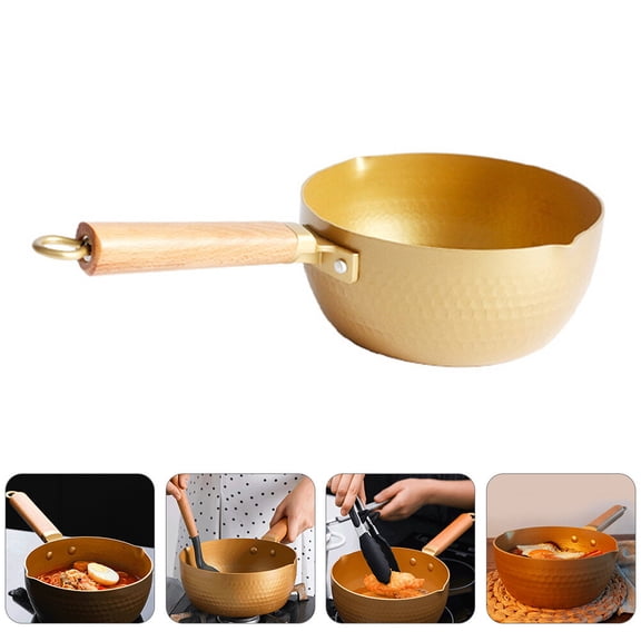 GETAJGHSD Cookware 1 Piece with Ergonomic Handle, Non-Stick Pot for Home Cooking, 37x18x8CM