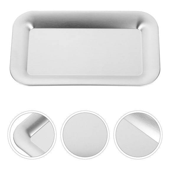 GETAJGHSD 1Pcs Silver Cake Base Plate for Gourmet present and Afternoon Tea Occasions