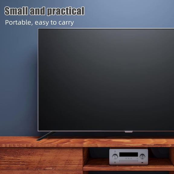 GETAJGHSD 1Set Compact Smart TV Stand Legs Black Tabletop Base for Flat Screen TV Stable Support