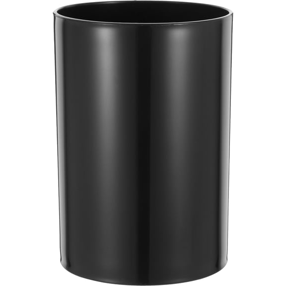 GETAJGHSD Black Plastic Kitchen Utensil Holder Cylinder Container with Drain Holes for Chopsticks Flatware Organizer