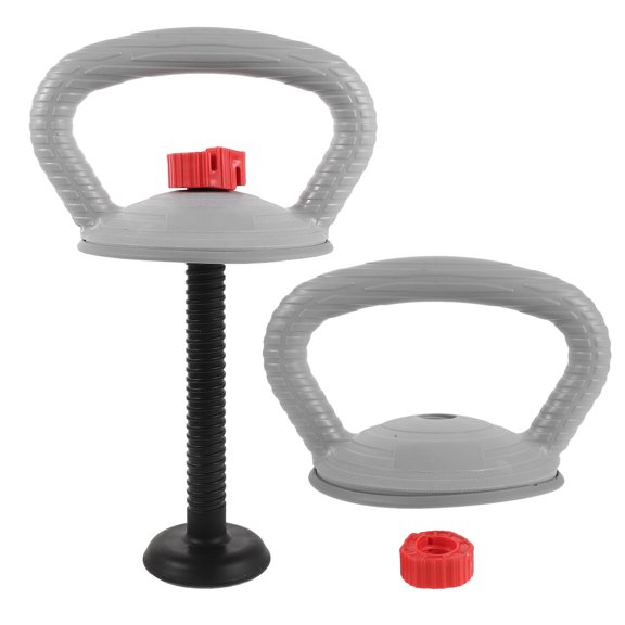 GETAJGHSD 1Set Dumbbell to Kettlebell Adapter Handle with Base Rod for Efficient Strength Workouts