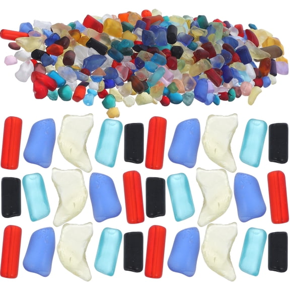 GETAJGHSD 1Set Polished Aquarium Rocks for Fish Tank Landscaping Decor