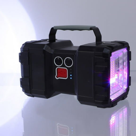 GETAJGHSD 1Set High Brightness USB Charging Flashlight for Outdoor Use in Black